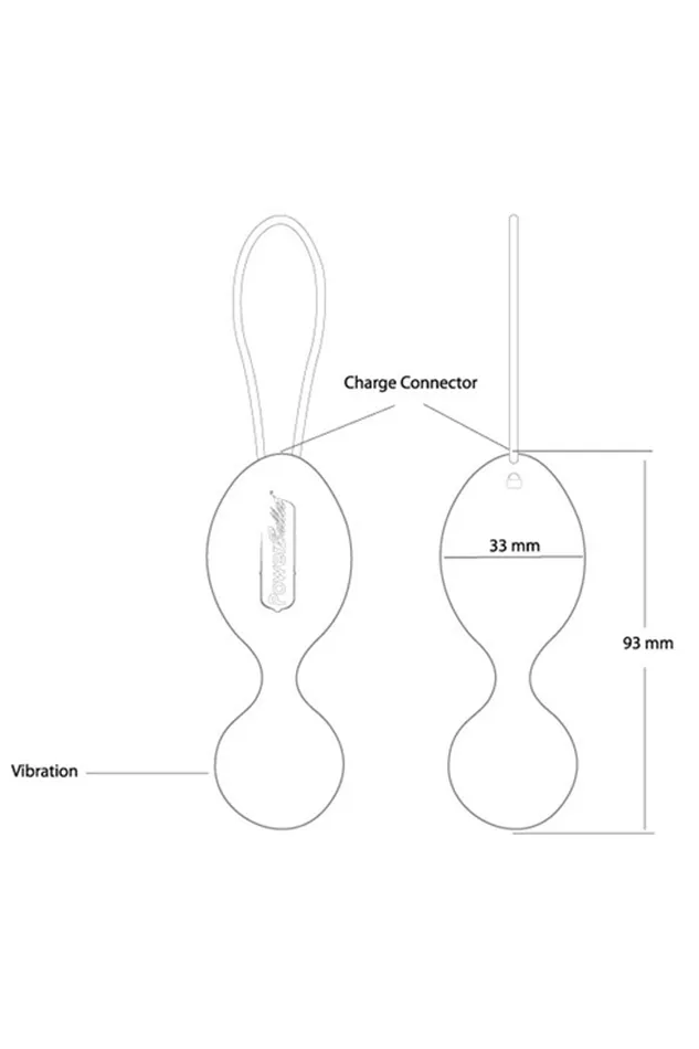 BMS Female Sex Toys Swan Mini Swan Clutch 2 Vibrating Kegel Egg Pink