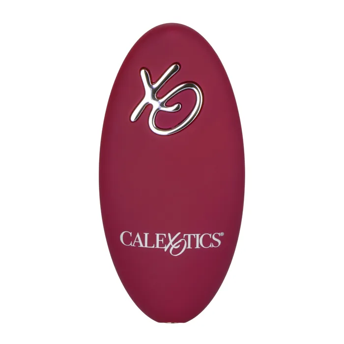 Vibrators California Exotics California Exotics Dual Rider Remote Control Thrust Grind Massager 68 Red