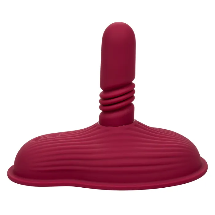 Vibrators California Exotics California Exotics Dual Rider Remote Control Thrust Grind Massager 68 Red