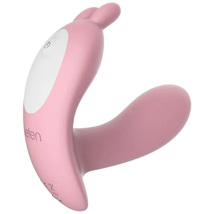 Vibrators Leten Leten Q Cute Rabbit Remote Control Wearable Vibrator Pink Vibrators Leten Leten Q Cute Rabbit Remote Control Wearable Vibrator Pink