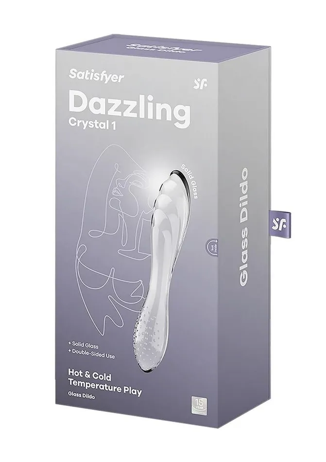 Dildos Satisfyer Satisfyer Dazzling Crystal 1 Glass Dildo