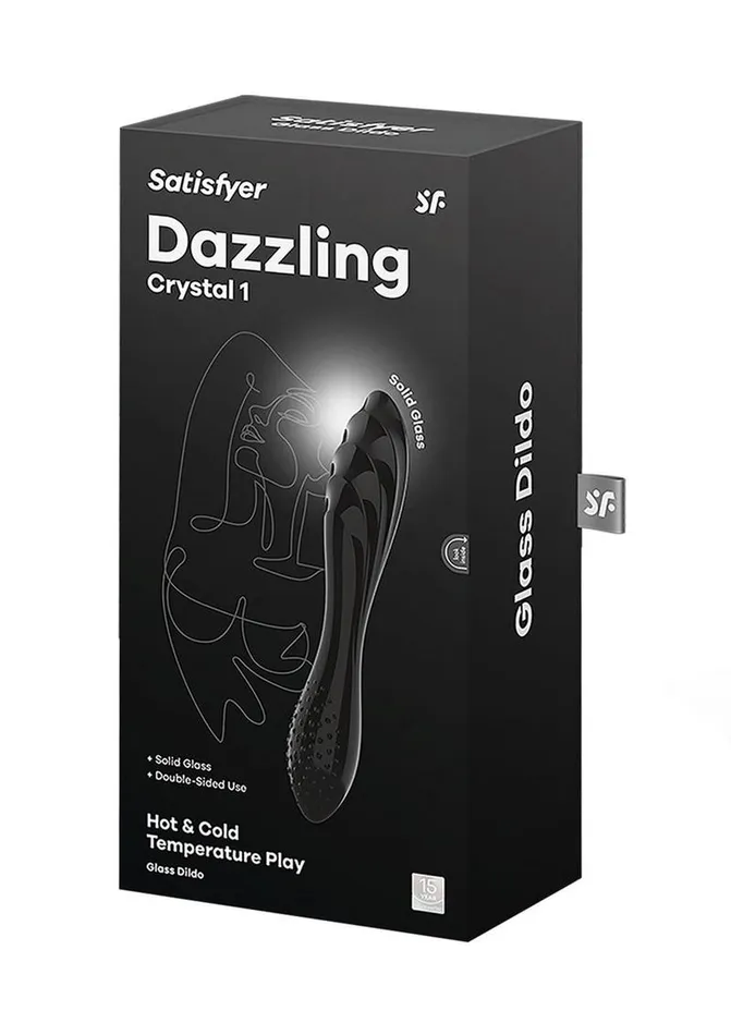 Dildos Satisfyer Satisfyer Dazzling Crystal 1 Glass Dildo