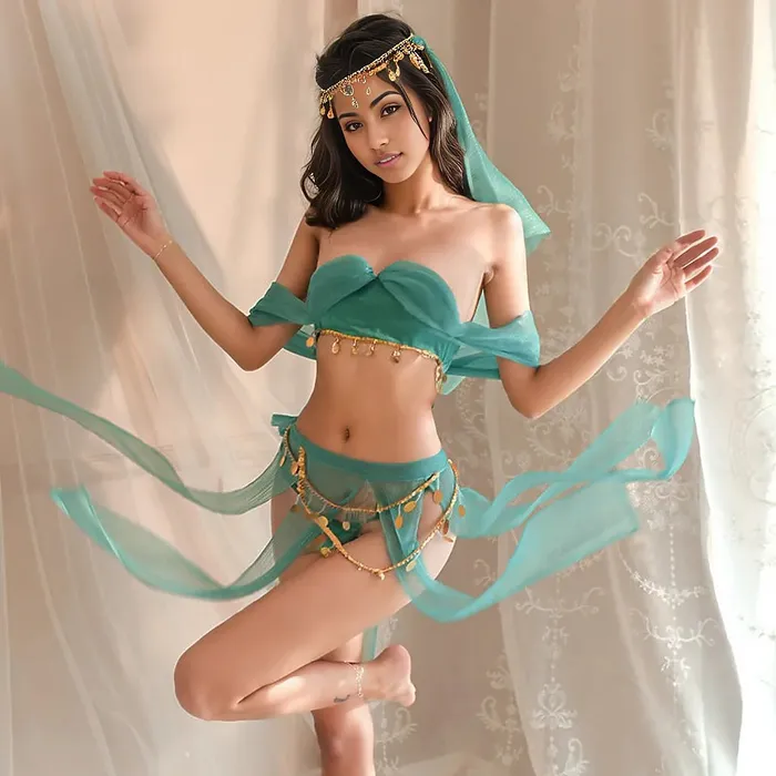 Genies Embrace Roleplay Lingerie Sinderella Vibrators