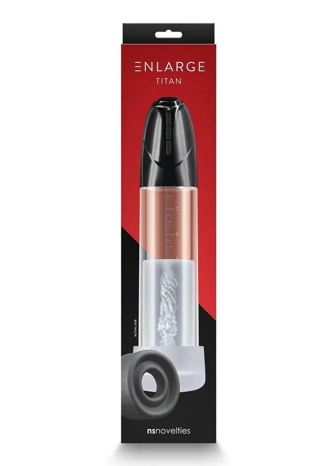 Male Sex Toys Enlarge Enlarge Titan Rechargeable Penis Pump
