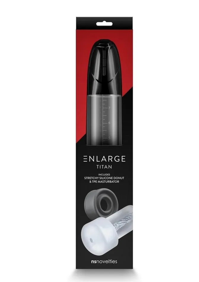 Male Sex Toys Enlarge Enlarge Titan Rechargeable Penis Pump
