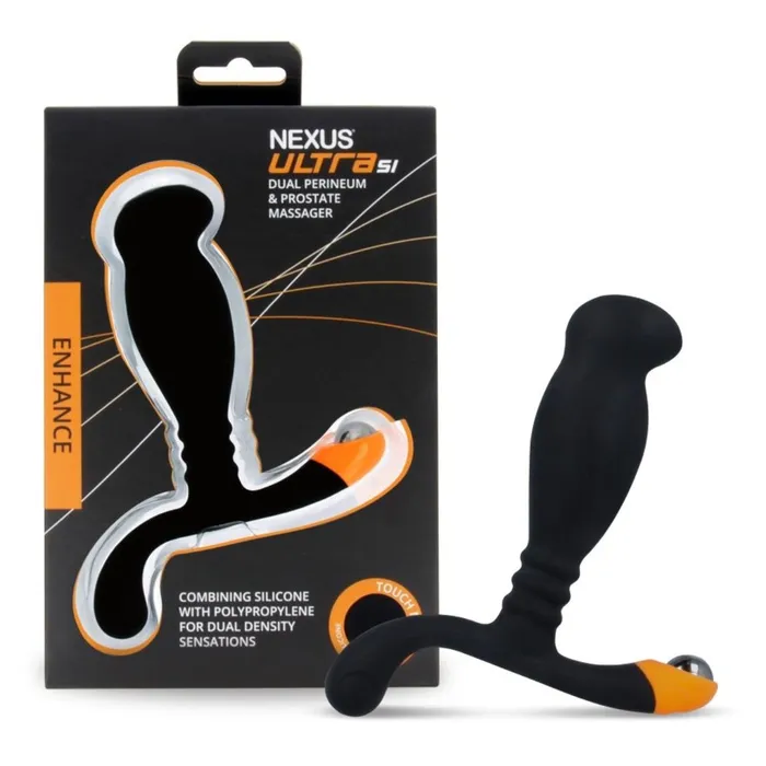 Nexus Ultra SI Dual Perineum Prostate Massager Black Nexus Anal