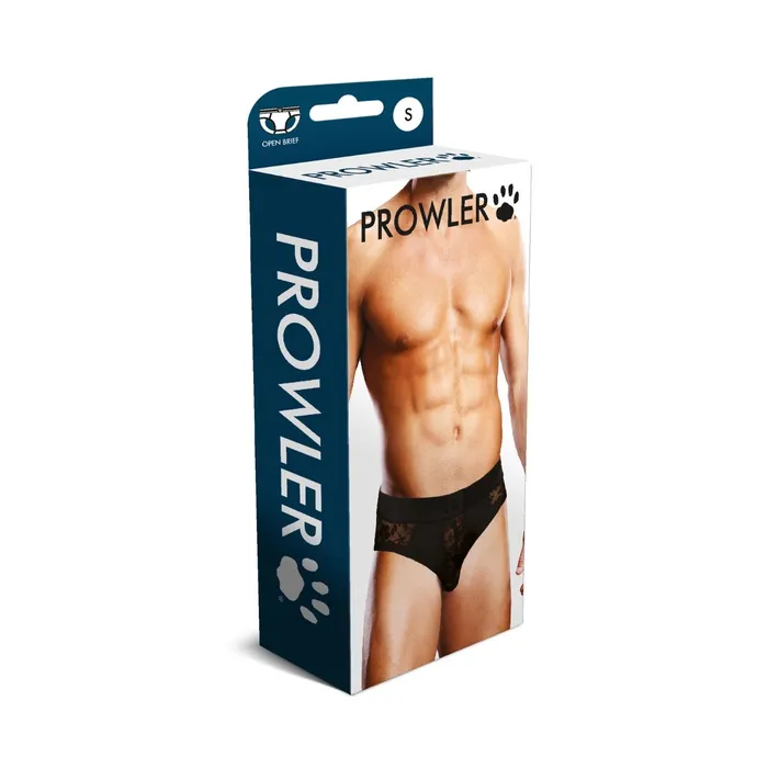 Prowler Lace Backless Brief Black Prowler Anal