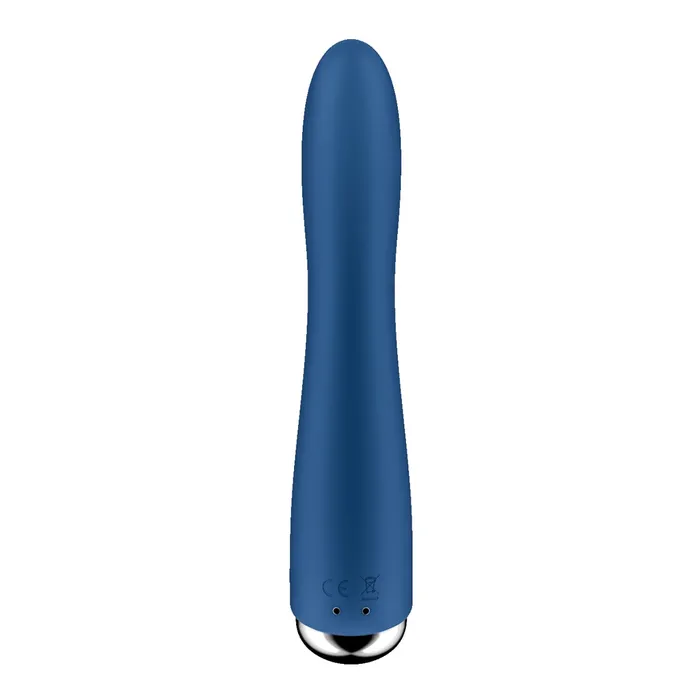 Satisfyer Vibrators Satisfyer Spinning Vibe 1 Rotating Shaft GSpot Vibrator Blue