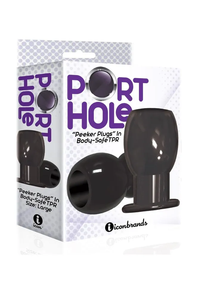 THE 9S Anal The 9s Port Hole Hollow Butt Plug THE 9S Anal The 9s Port Hole Hollow Butt Plug