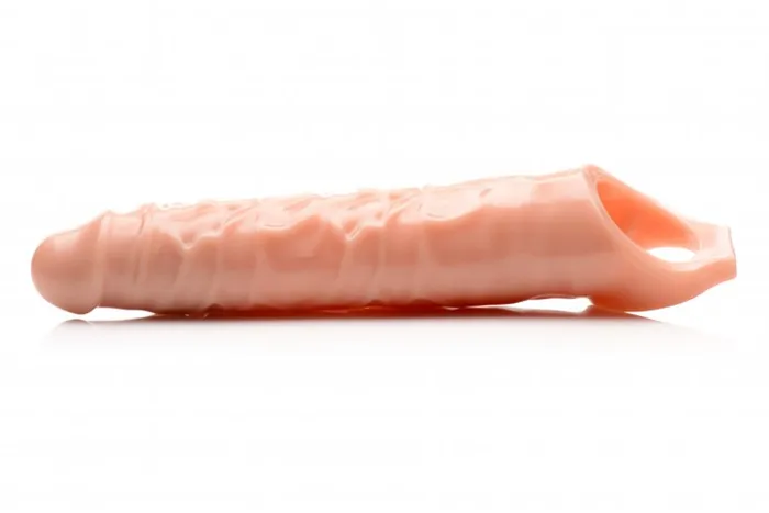 3 Inch Extender Sleeve Flesh XR Brands Size Matters Dildos 3 Inch Extender Sleeve Flesh XR Brands Size Matters Dildos