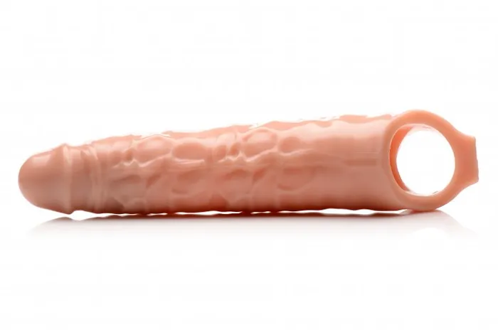 3 Inch Extender Sleeve Flesh XR Brands Size Matters Dildos 3 Inch Extender Sleeve Flesh XR Brands Size Matters Dildos