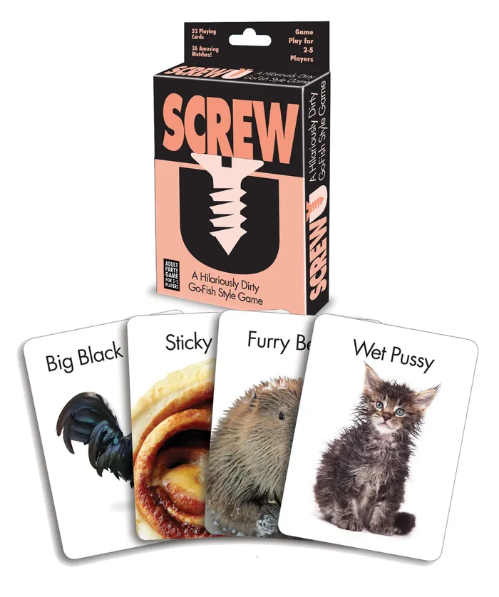 Little Genie Games Screw U Card Game Little Genie Games Screw U Card Game