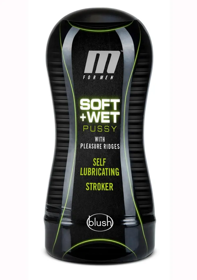 M For Men Soft and Wet Self Lubricating Masturbator Cup Ridge Pussy M for Men Male Sex Toys