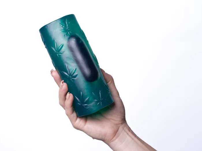 Maia Toys Male Sex Toys Blaze Vibrating Male Masturbator 420 Series Green Maia Toys Male Sex Toys Blaze Vibrating Male Masturbator 420 Series Green