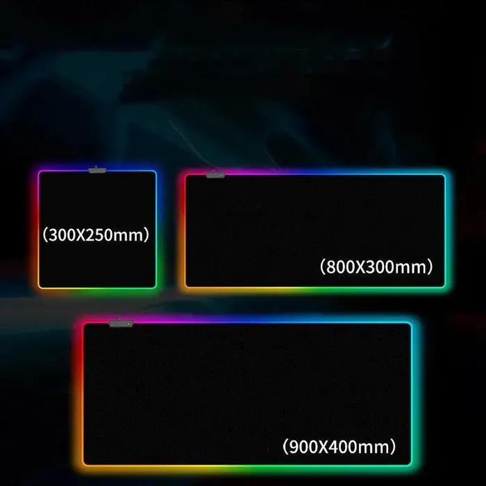 RGB Luminous Mouse Pad Oversized Gaming cj Vibrators