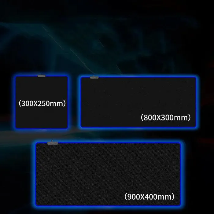 RGB Luminous Mouse Pad Oversized Gaming cj Vibrators
