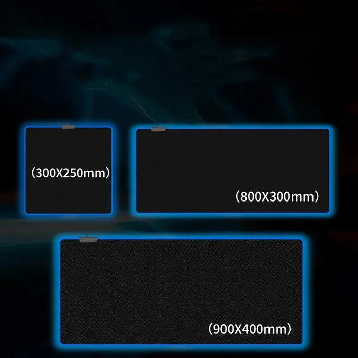 RGB Luminous Mouse Pad Oversized Gaming cj Vibrators