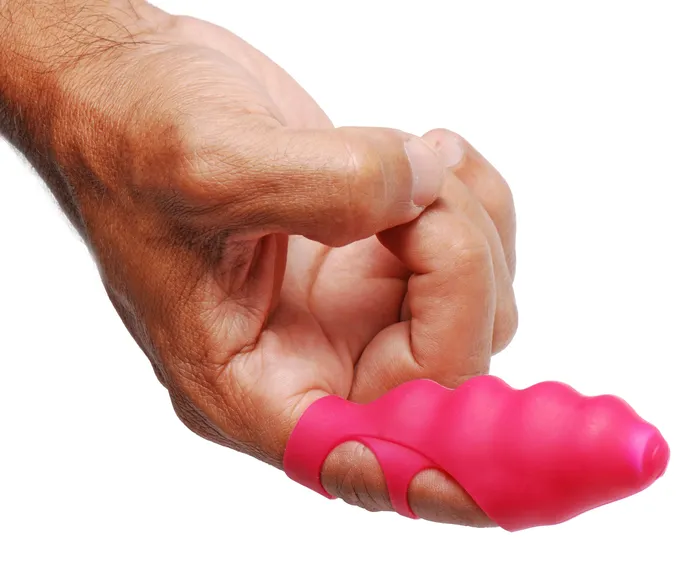 XR Brands Frisky Ripples Finger BangHer Vibe Pink Vibrators XR Brands Frisky Ripples Finger BangHer Vibe Pink Vibrators