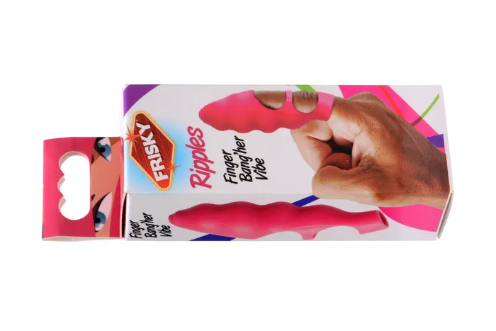 XR Brands Frisky Ripples Finger BangHer Vibe Pink Vibrators XR Brands Frisky Ripples Finger BangHer Vibe Pink Vibrators